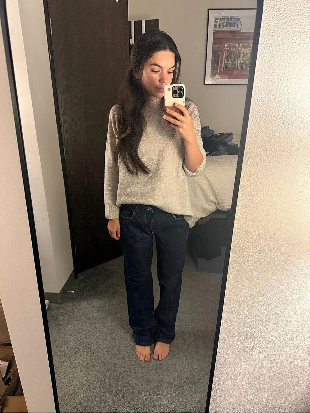 Garage Denim '90s Straight Jeans Dark Blue Waist 26